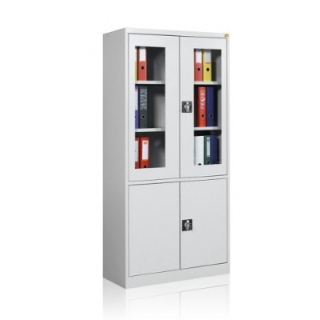 Szafa biurowa metalowa BU-W2 | Darmowa dostawa dla szkół i placówek oświatowych