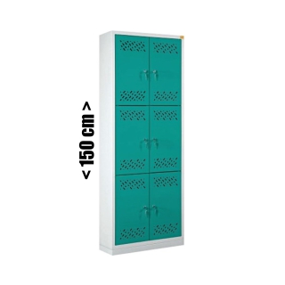 Szafka szkolna skrytkowa KM30P wys. 150