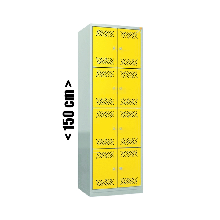 Szafka szkolna skrytkowa KM40P wys. 150