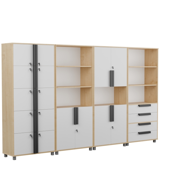 Zestaw regałów JET2 | Darmowa dostawa dla szkół i placówek oświatowych