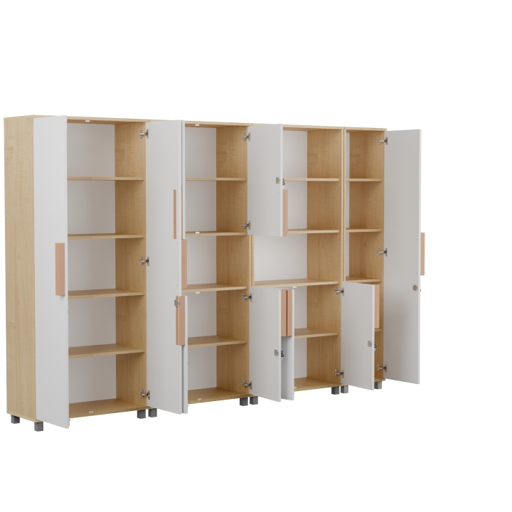 Zestaw regałów JET5 | Darmowa dostawa dla szkół i placówek publicznych