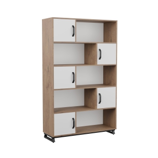 Regał biurowy Office ROF02 na stalowej podstawie | Darmowa dostawa dla szkół i placówek oświatowych