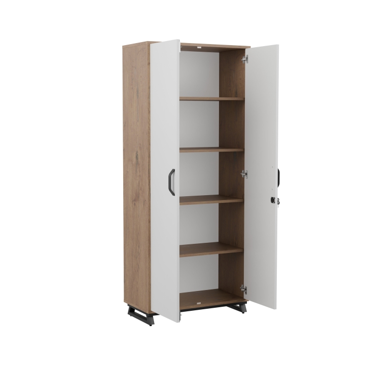 Regał biurowy na stalowej podstawie Office ROF03 | JTMebel Producent mebli