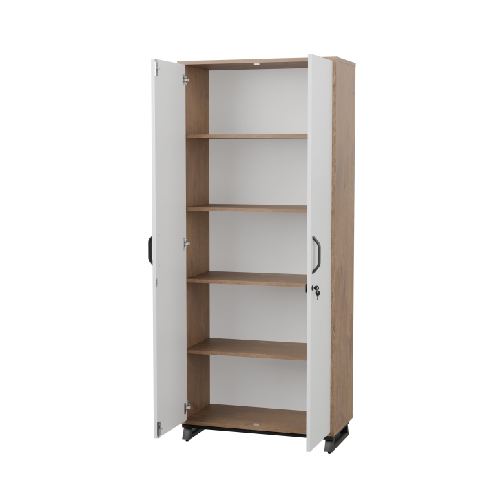 Regał biurowy na stalowej podstawie Office ROF03 | JTMebel Producent mebli