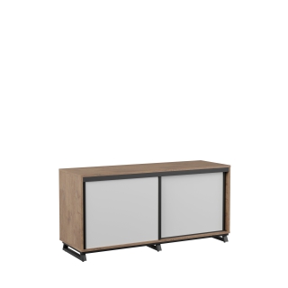 Regał biurowy na stalowej podstawie Office ROF10